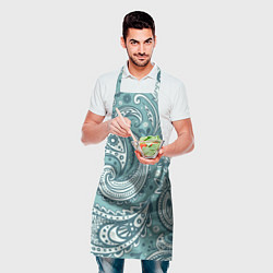 Фартук кулинарный Узоры, цвет: 3D-принт — фото 2
