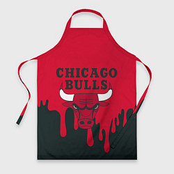 Фартук кулинарный Chicago Bulls, цвет: 3D-принт