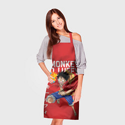 Фартук кулинарный Monkey D Luffy, цвет: 3D-принт — фото 2