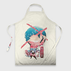 Фартук кулинарный Hashibira Inosuke, цвет: 3D-принт