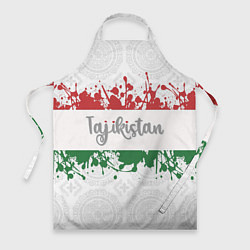 Фартук кулинарный Таджикистан, цвет: 3D-принт