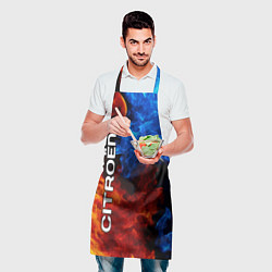 Фартук кулинарный CITROEN, цвет: 3D-принт — фото 2