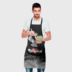 Фартук кулинарный Дагестан Махачкала, цвет: 3D-принт — фото 2
