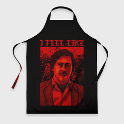 Фартук кулинарный I feel Like Escobar, цвет: 3D-принт