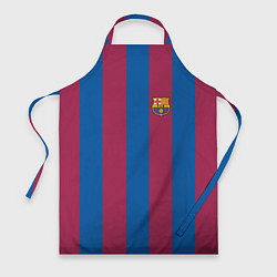 Фартук кулинарный FC Barcelona 2021, цвет: 3D-принт