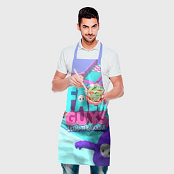 Фартук кулинарный Fall Guys, цвет: 3D-принт — фото 2