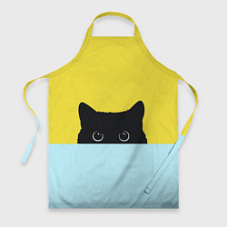 Фартук кулинарный Кот в засаде, цвет: 3D-принт