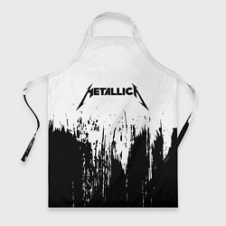 Фартук кулинарный METALLICA МЕТАЛЛИКА, цвет: 3D-принт