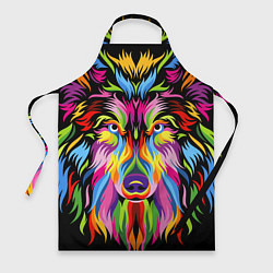 Фартук Neon wolf