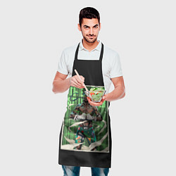 Фартук кулинарный Исраэль Адесанья, цвет: 3D-принт — фото 2