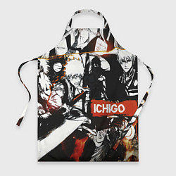 Фартук кулинарный Bleach Блич Ичиго Курасаки, цвет: 3D-принт