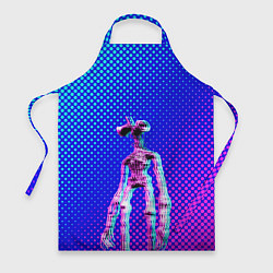 Фартук кулинарный Siren Head - Helloween, цвет: 3D-принт