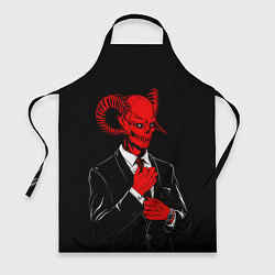 Фартук кулинарный Дьявол, цвет: 3D-принт