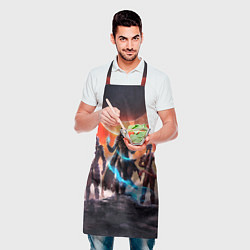 Фартук кулинарный THE ELDER SCROLLS, цвет: 3D-принт — фото 2