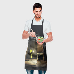 Фартук кулинарный Little Nightmares 2, цвет: 3D-принт — фото 2