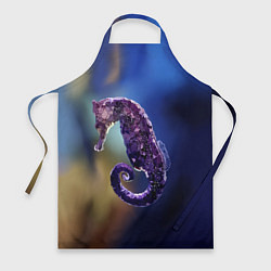 Фартук кулинарный Морской конёк, цвет: 3D-принт