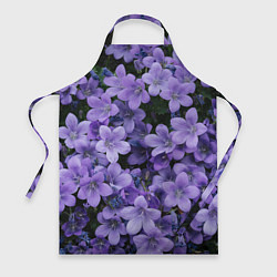 Фартук кулинарный Фиолетовый цвет весны, цвет: 3D-принт