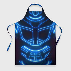 Фартук кулинарный Неоновая броня Neon Armor, цвет: 3D-принт