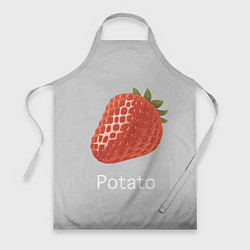 Фартук кулинарный Strawberry potatoes, цвет: 3D-принт