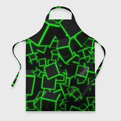 Фартук кулинарный Cyber cube, цвет: 3D-принт