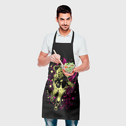 Фартук кулинарный GENSHIN IMPACT, КЛИ, цвет: 3D-принт — фото 2