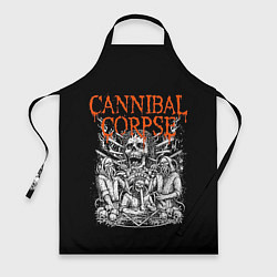 Фартук кулинарный Cannibal Corpse, цвет: 3D-принт