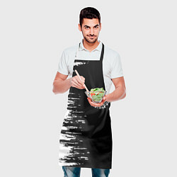 Фартук кулинарный Radiohead, цвет: 3D-принт — фото 2
