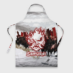 Фартук кулинарный SAMURAI 2077, цвет: 3D-принт