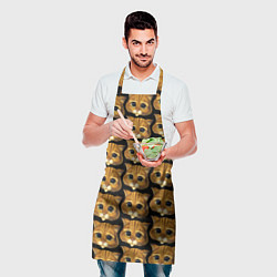 Фартук кулинарный Кот в сапогах из Шрека, цвет: 3D-принт — фото 2