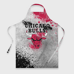 Фартук кулинарный CHICAGO BULLS 8, цвет: 3D-принт