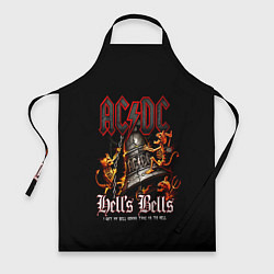 Фартук кулинарный ACDC Hells Bells, цвет: 3D-принт