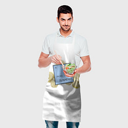 Фартук кулинарный Пельмений, цвет: 3D-принт — фото 2