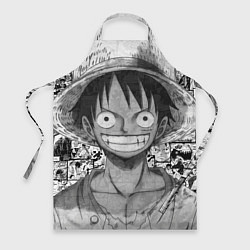 Фартук кулинарный Луфи улыбается one piece, цвет: 3D-принт