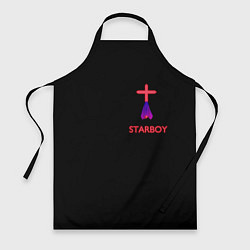 Фартук кулинарный STARBOY - The Weeknd, цвет: 3D-принт