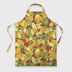 Фартук кулинарный Яркие осенние листья, цвет: 3D-принт
