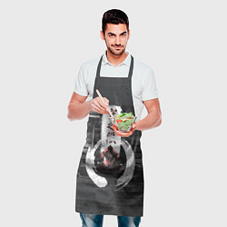 Фартук кулинарный Самурай Призрак Цусимы Z, цвет: 3D-принт — фото 2