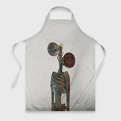 Фартук кулинарный СИРЕНОГОЛОВЫЙ ХОРРОР, цвет: 3D-принт