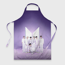 Фартук кулинарный BTS Purple, цвет: 3D-принт