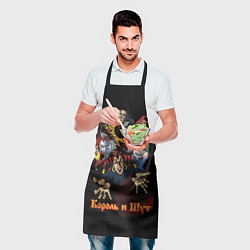 Фартук кулинарный Король и Шут сказочные персонажи, цвет: 3D-принт — фото 2
