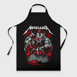 Фартук кулинарный Metallica - Hardwired To Self-Destruct, цвет: 3D-принт