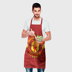 Фартук кулинарный Manchester United F C, цвет: 3D-принт — фото 2
