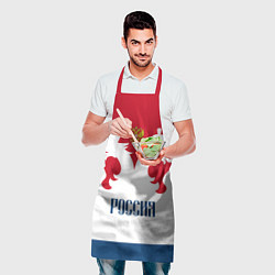 Фартук кулинарный Russia Team, цвет: 3D-принт — фото 2