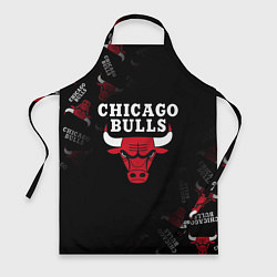 Фартук кулинарный ЧИКАГО БУЛЛС БЫКИ CHICAGO BULLS, цвет: 3D-принт