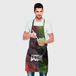 Фартук кулинарный Doomguy Doom, цвет: 3D-принт — фото 2