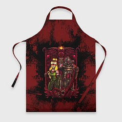 Фартук кулинарный DOOMGIRL DOOMGAY BLOOD, цвет: 3D-принт