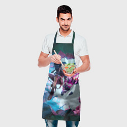 Фартук кулинарный Arcane x Fortnite, цвет: 3D-принт — фото 2