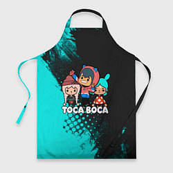 Фартук кулинарный Toca Boca Рита и Леон, цвет: 3D-принт