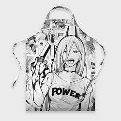 Фартук кулинарный Power - Chainsaw-Man, цвет: 3D-принт