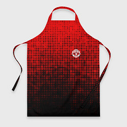 Фартук кулинарный MU red-black, цвет: 3D-принт