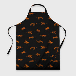 Фартук Тигры паттерн Tigers pattern